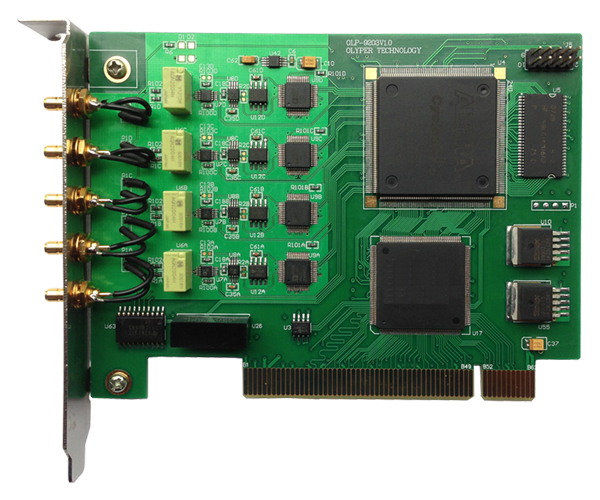 OLP-9203，PCI接口，4通道，16位，1MS/s，并行数据采集卡